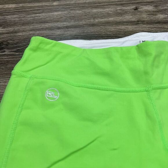 Ralph Lauren performance bright green capri shorts - Picture 2 of 5